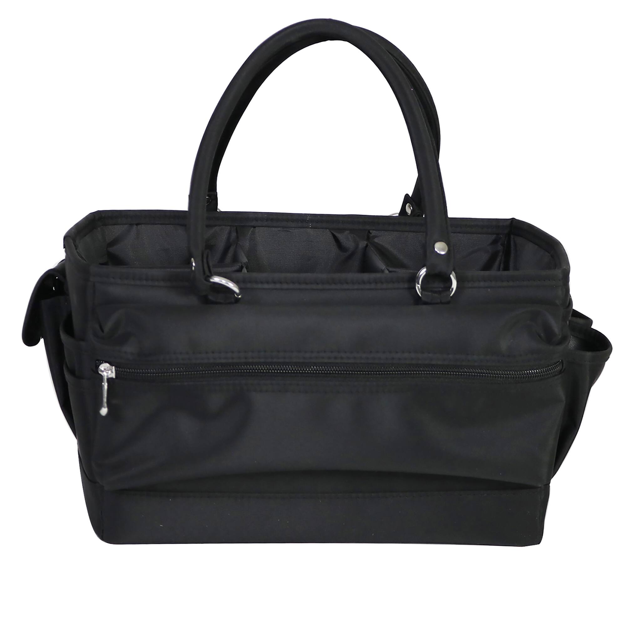 Everything Mary Black Deluxe Store & Tote Craft Organizer